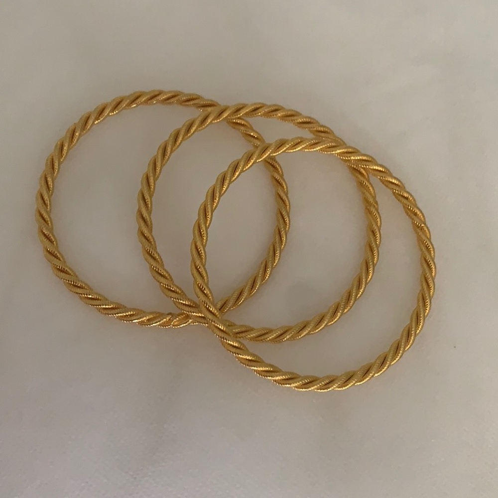Bundle of three bracelets